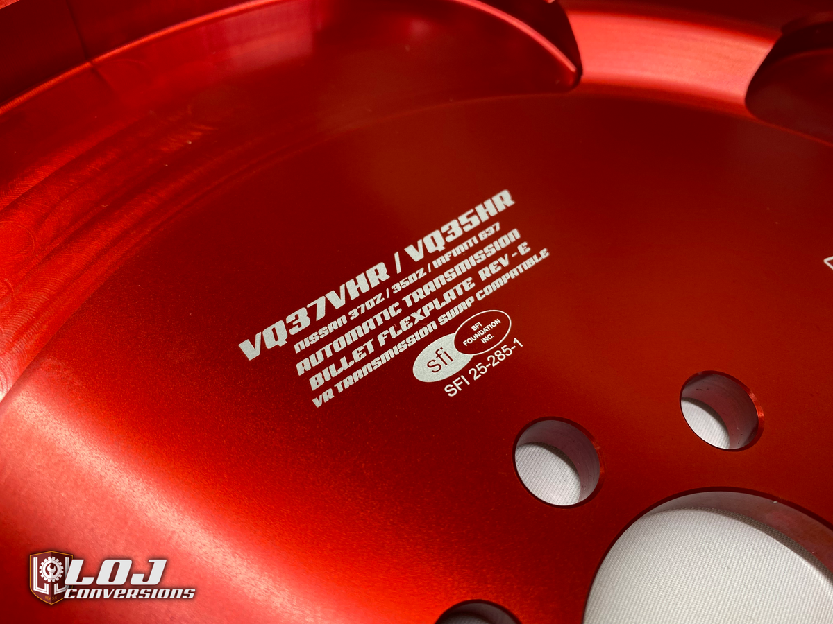 VQ37VHR and VQ35HR Billet Aluminum Flexplate - SFI Certified – LOJ