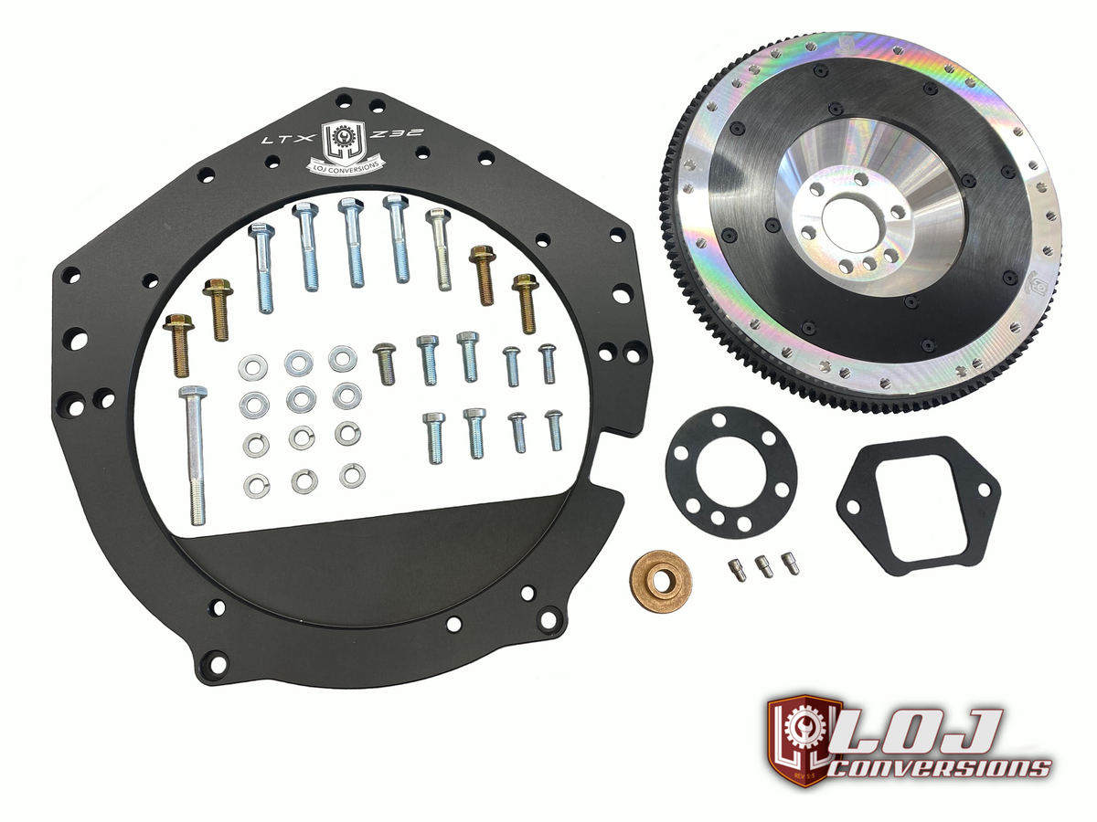 300ZX LTx Transmission Adapter and Flywheel – LOJ Conversions 300ZX LTx Transmission Adapter and Flywheel – LOJ Conversions