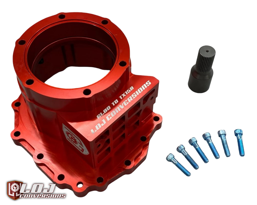 Nissan TX15B to GM 6L80 Transfer Case to Transmission Adapter