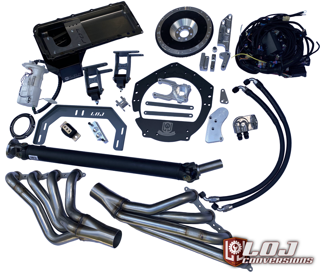 350Z / G35 LSx MASTER Swap Kit - 6L80 / 6L90 Transmission