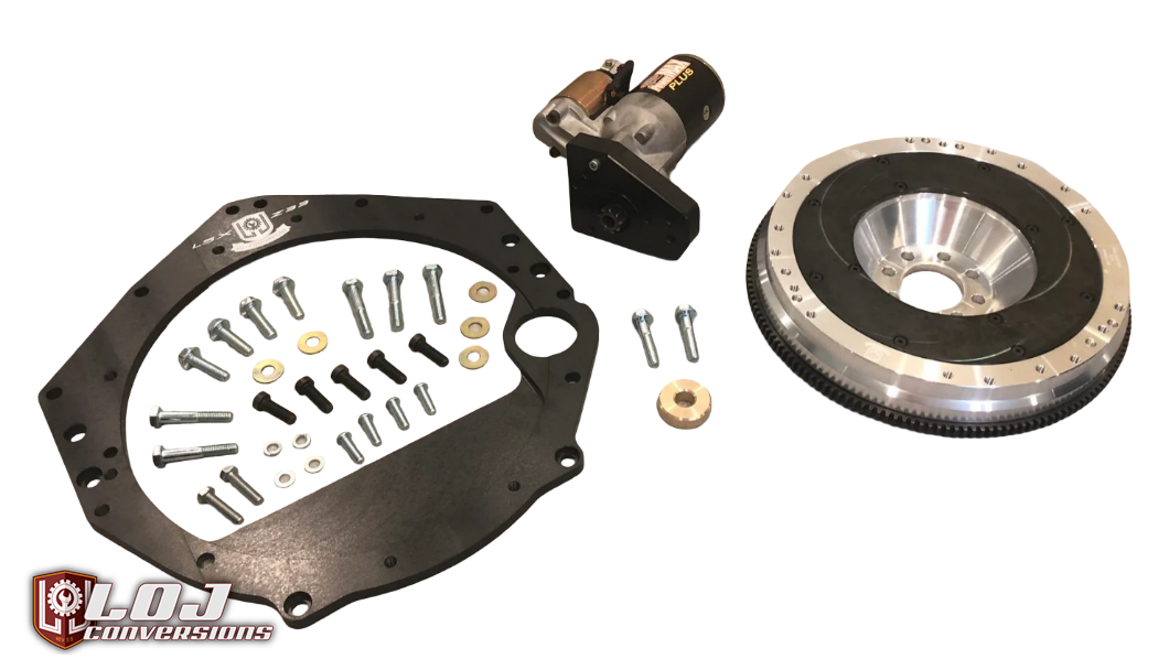 350Z DE LTx Transmission Adapter – LOJ Conversions