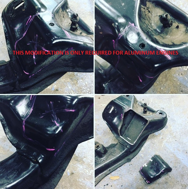 300ZX LS Swap Air Conditioning Bracket – LOJ Conversions