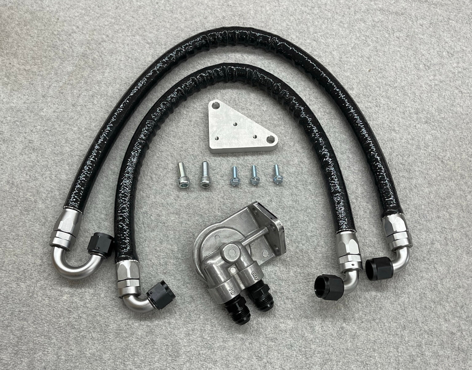 Frontier / Xterra / Navara LSx Swap Oil Filter Relocation Kit 4WD Tr