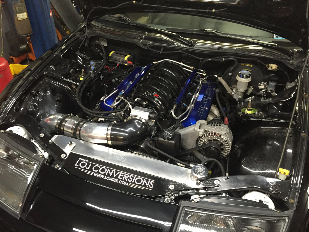 300ZX LSx Swap Race Radiator – LOJ Conversions