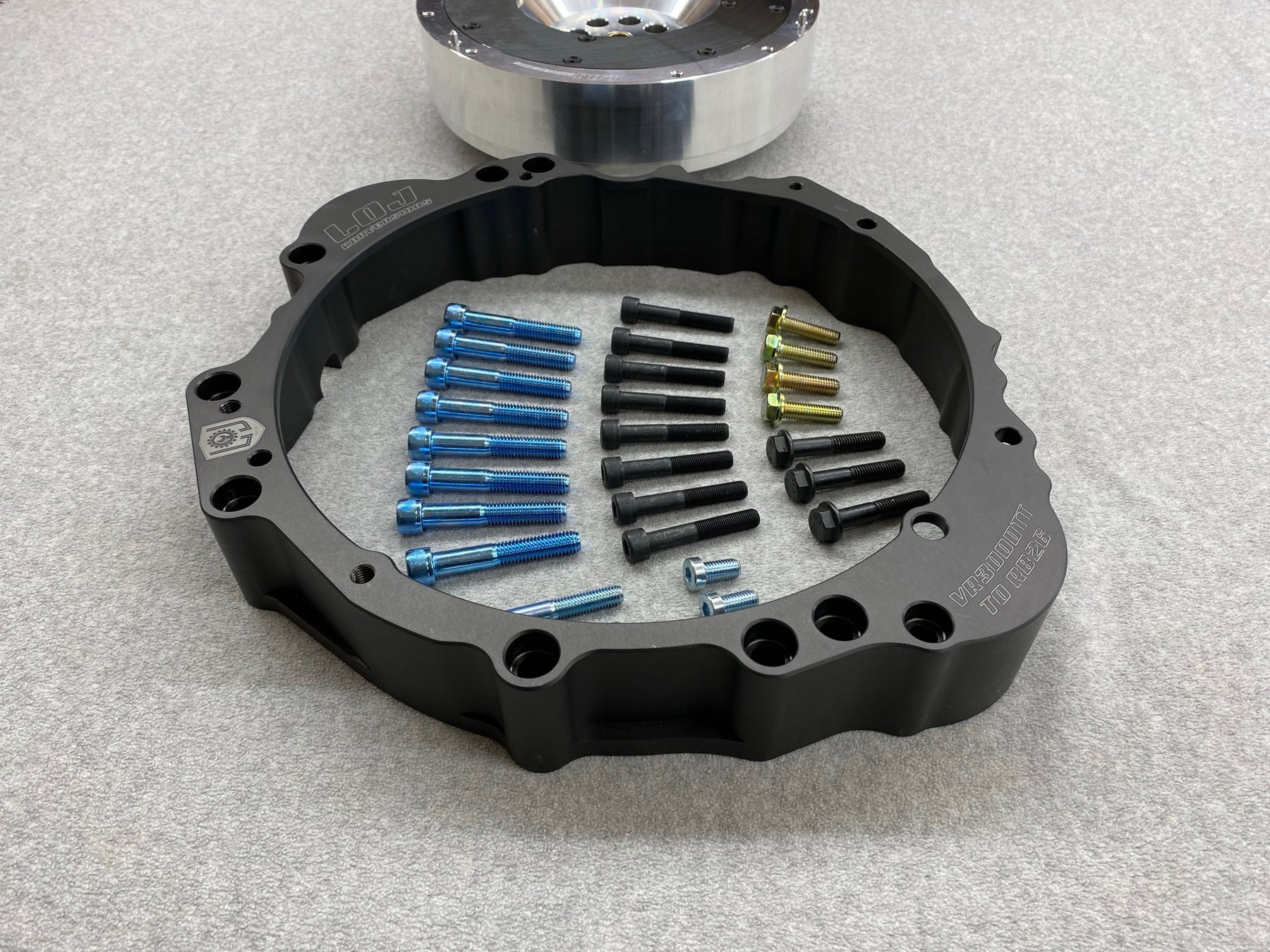 VQ/VR Engine to Skyline GTR Transmission Adapter and VQ/VR Engine to Skyline GTR Transmission Adapter and